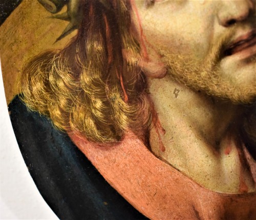 XVIe siècle et avant - Michael Coxie (Malines 1499-1592) " Visage du Christ "